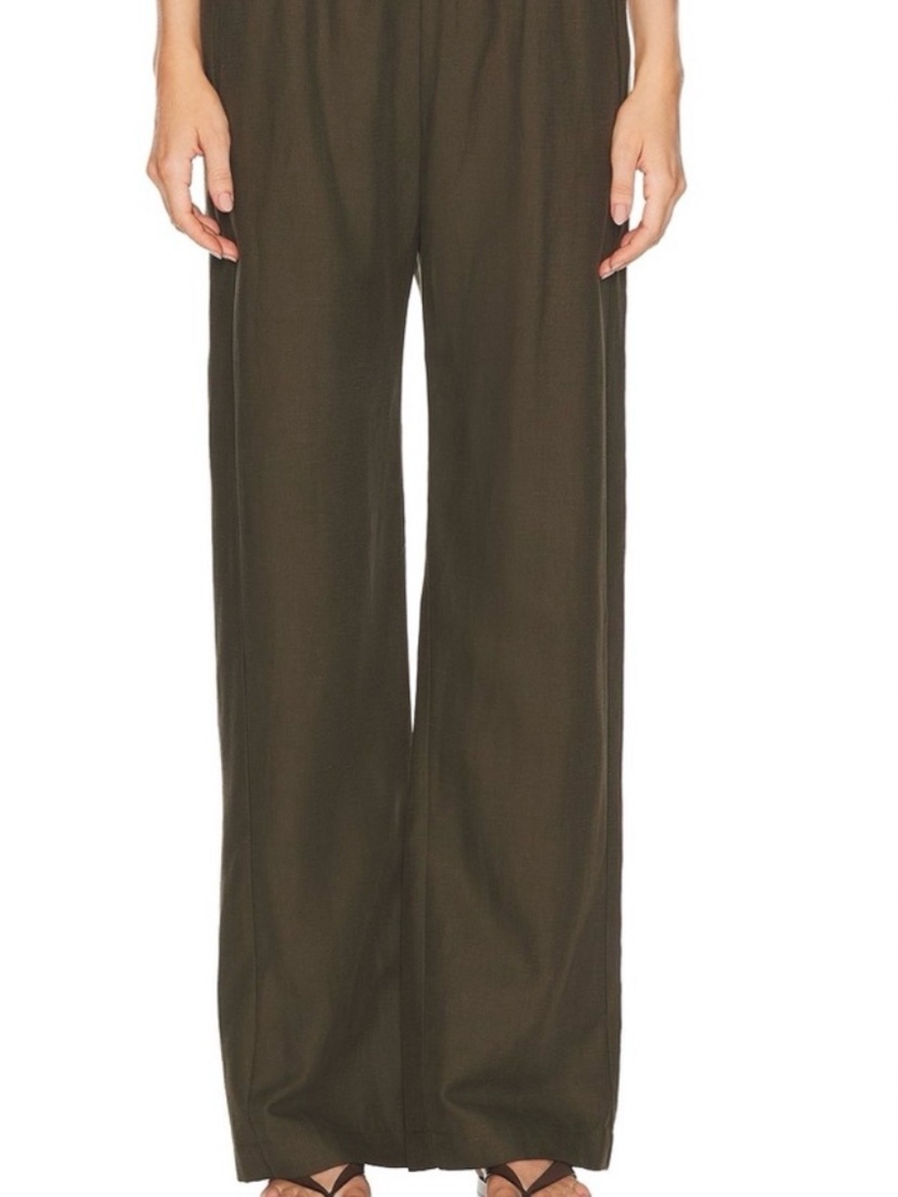 Enza Costa Olive Everywhere Twill Pants